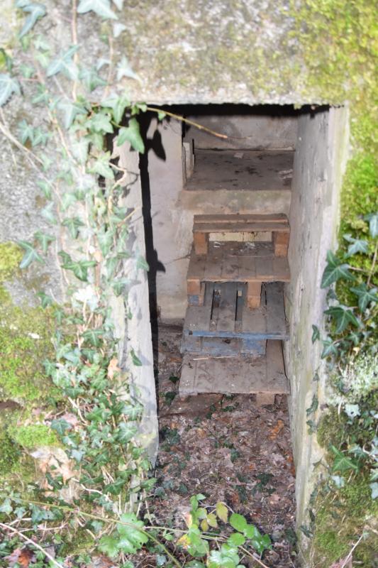 Ligne Maginot - LANGER ZUG - (Blockhaus pour arme infanterie) - L'entrée vue de l'extérieur. - Daniel Froehly