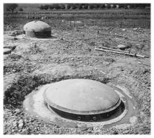 Ligne Maginot - SCHOENENBOURG - (Ouvrage d'artillerie) - Bloc 5
Les dessus après les combats