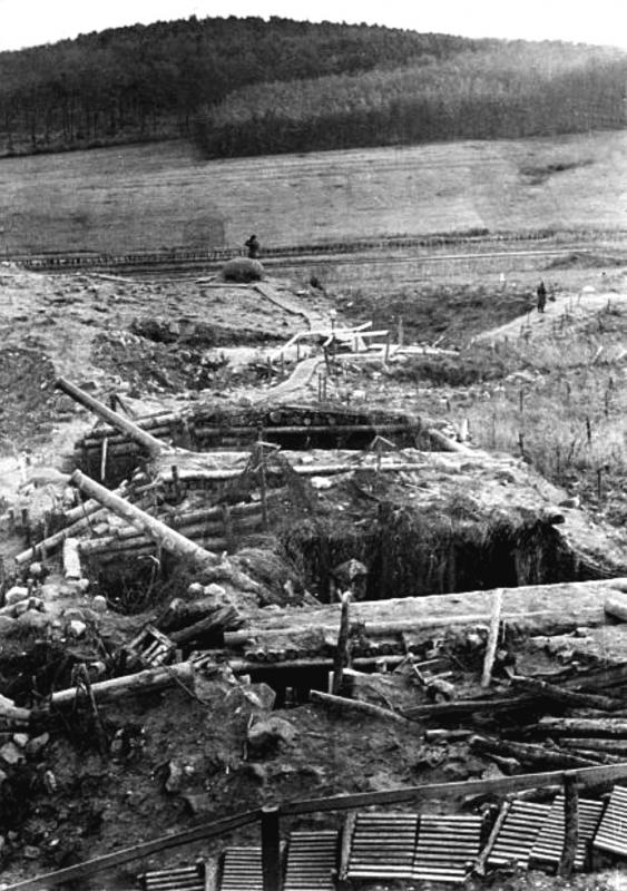 Ligne Maginot - S2 - (Position d'artillerie préparée) - Photo allemande - Inconnu