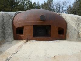 Ligne Maginot - ROQUEBRUNE - CORNILLAT - (Ouvrage d'artillerie) - Bloc 4
Cloche JM