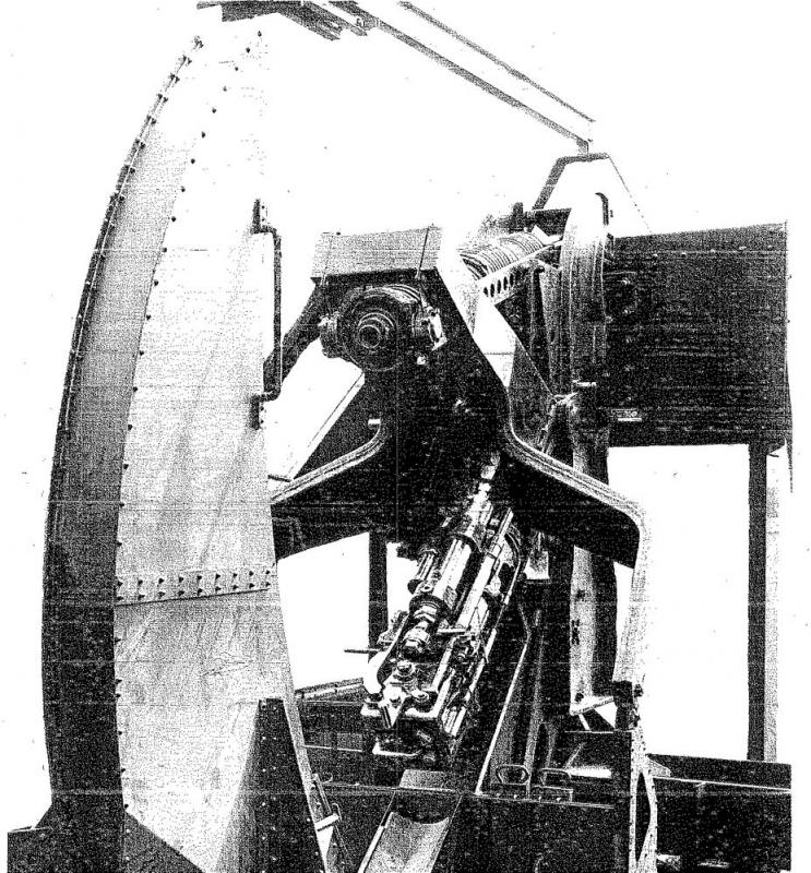 Canon obusier de 75 modèle 33 sous casemate