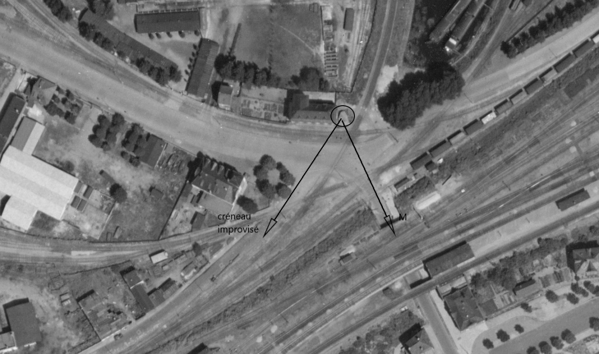 Ligne Maginot - 430A - PORT DU RHIN CENTRE 9 - (Blockhaus pour arme infanterie) -  - IGN - Géoportail 1950