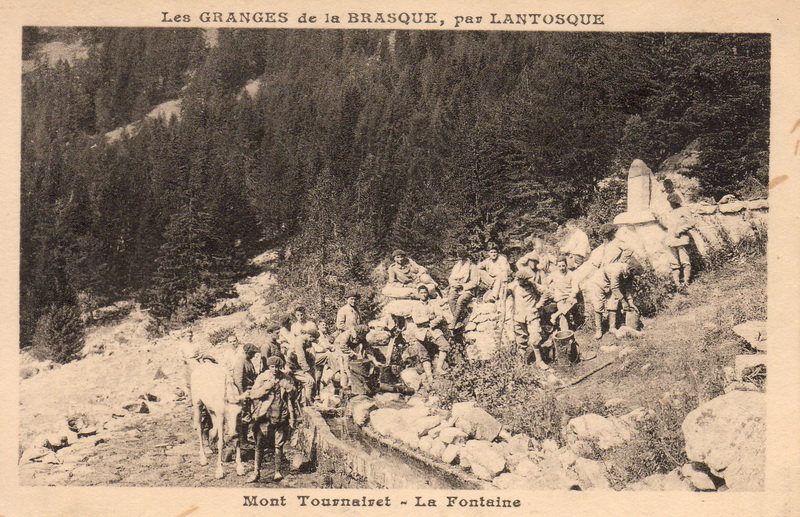 Ligne Maginot - GRANGES DE LA BRASQUE - CAMP DU TOURNAIRET - (Casernement) - La fontaine - inconnu
