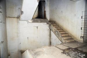 Ligne Maginot - LE CHESNOIS - CHENOIS - (Ouvrage d'artillerie) - Entrée mixte
L'escalier