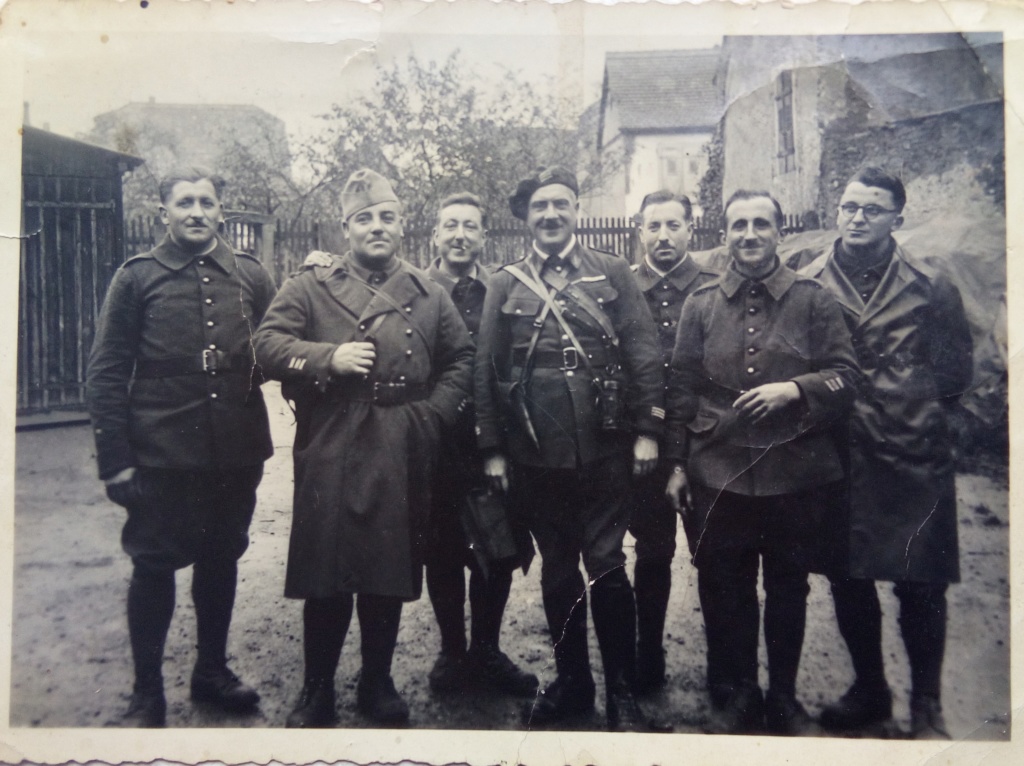 Ligne Maginot - 237° Régiment d'Infanterie - Molsheim - Cadres du 237° RI
Photo prise à Molsheim le 21 octobre 1939
