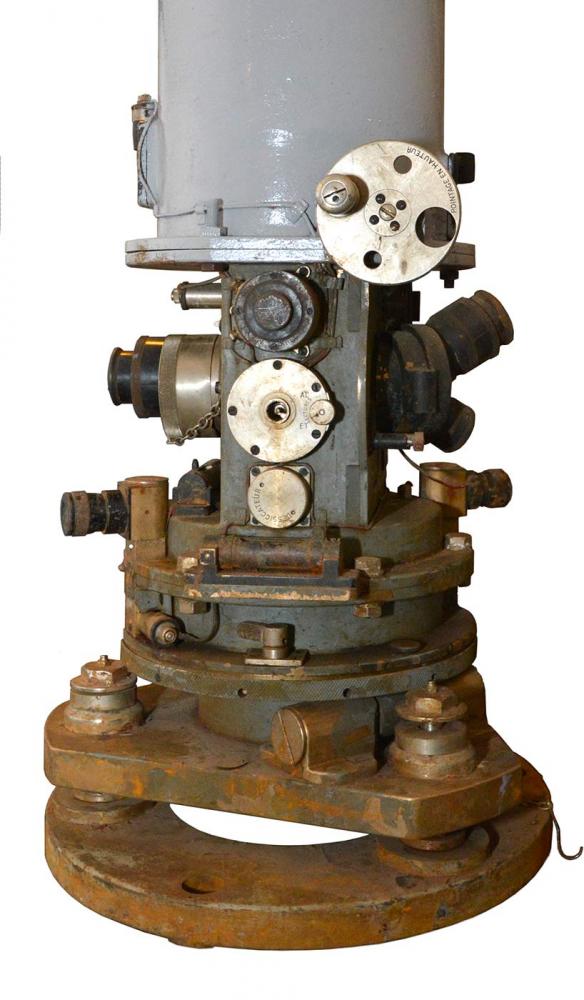 Ligne Maginot - Périscope type C - Vue de la partie basse du périscope