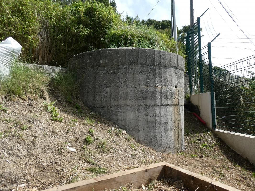 Ligne Maginot - EZE GRANDE CORNICHE - (Cuve pour arme d'infanterie) -  - ELLENA - CUNY
