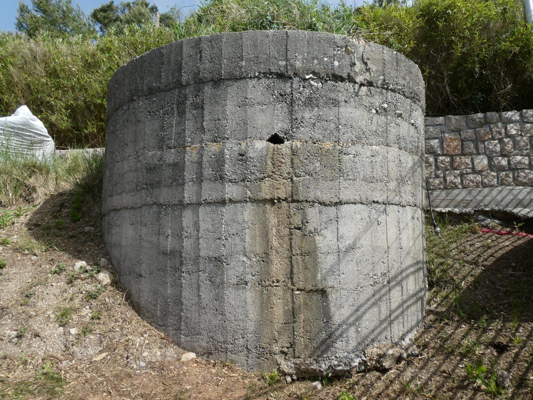 Ligne Maginot - EZE GRANDE CORNICHE - (Cuve pour arme d'infanterie) -  - ELLENA - CUNY