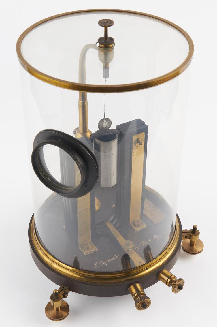 Ligne Maginot - Ateliers Jules Carpentier - Electromètre apériodique à miroir et suspension
