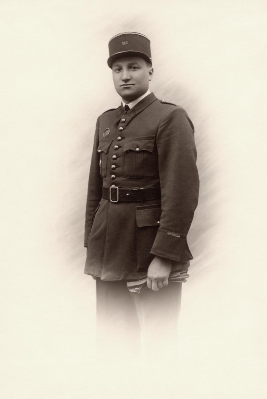 Ligne Maginot - IMMERHOF - A10 - (Ouvrage d'infanterie) - Sous-Lieutenant François Chabrier
Chef de la tourelle de 81 mm de l'ouvrage d'Immerhof - Inconnu