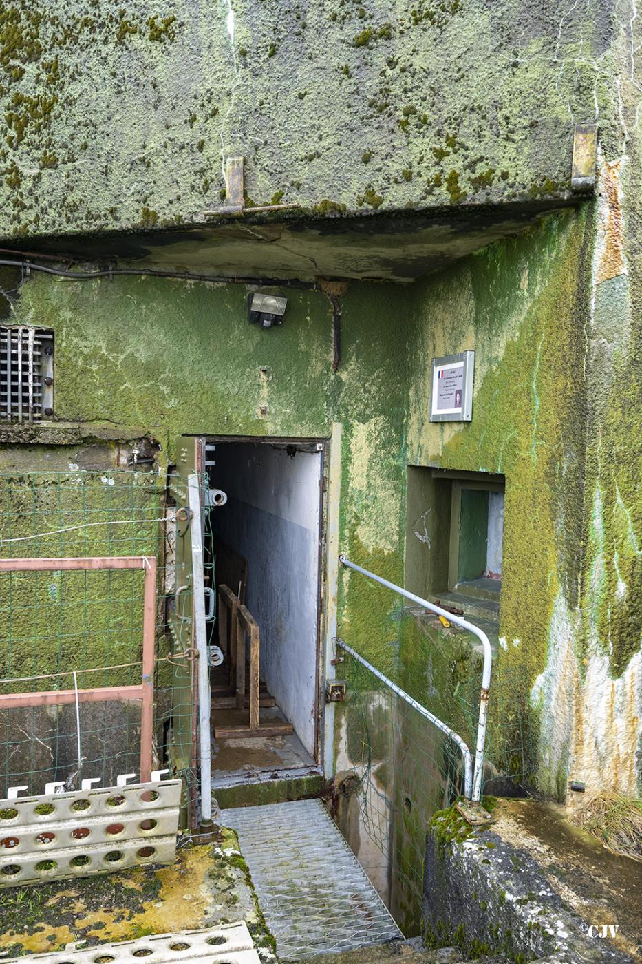 Ligne Maginot - BREHAIN OUEST (C2 DE L'OUVRAGE DE BREHAIN) - (Casemate d'infanterie - Simple) - L'entrée - Lia VERMEULEN