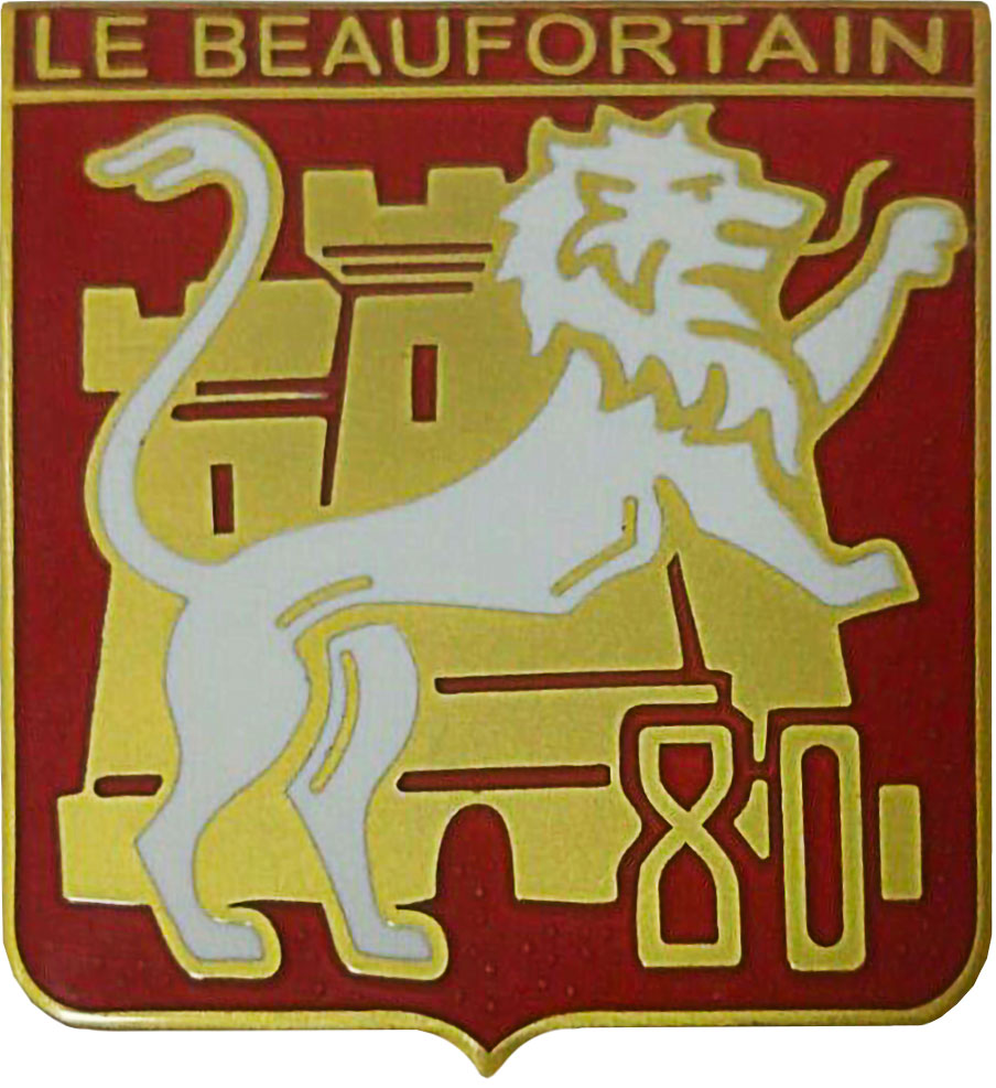 Ligne Maginot - 80° Bataillon Alpin de Forteresse - Insigne 80° BAF