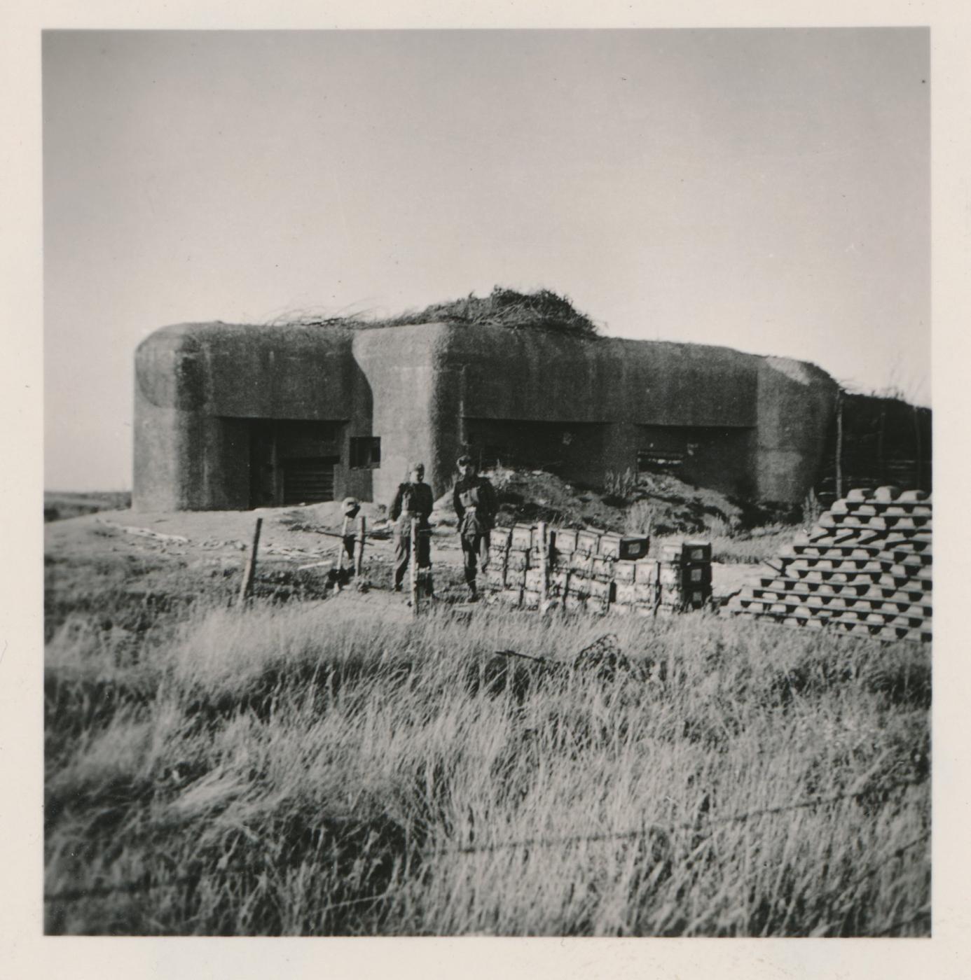 Ligne Maginot - A117 - PASSE D'ANOR - (Blockhaus pour canon) - Photo probable de la casemate A117 Passe d'Anor - Inconnu