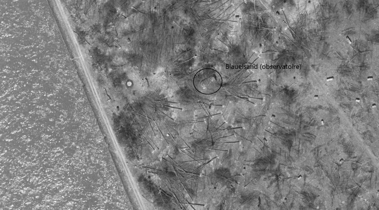 Ligne Maginot - BLAUELSAND - (Observatoire d'infanterie) -  - IGN - Géoportail 1970