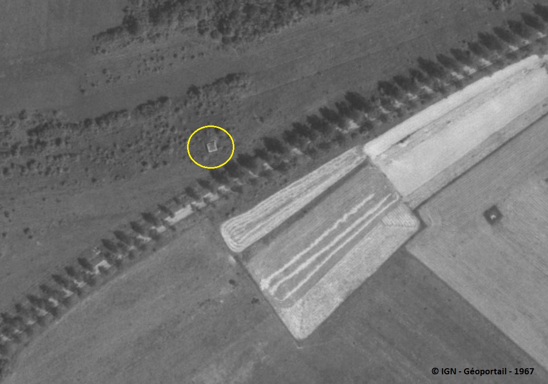 Ligne Maginot - STOCKEN 6 - (Blockhaus de type indeterminé) -  - IGN - Géoportail 1967