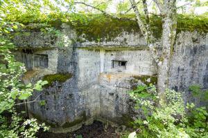 Ligne Maginot - B42 - REMORAY OUEST - (Casemate d'infanterie - Double) - Les créneaux de flanquement gauche