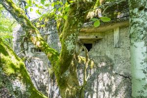 Ligne Maginot - B42 - REMORAY OUEST - (Casemate d'infanterie - Double) - Les créneaux de flanquement droite
