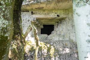 Ligne Maginot - B42 - REMORAY OUEST - (Casemate d'infanterie - Double) - Les créneaux de flanquement droite
