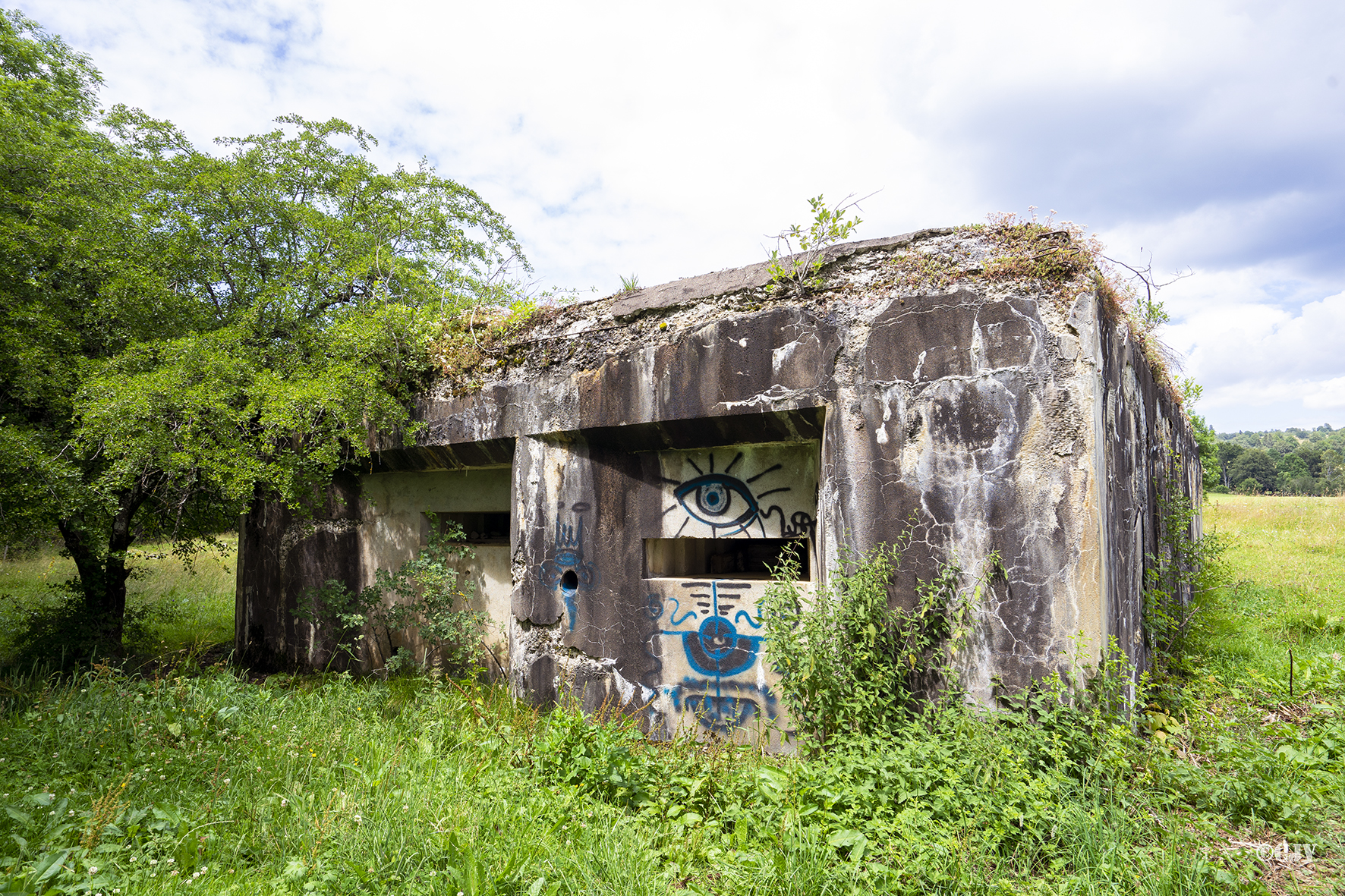 Ligne Maginot - LES BRENETS - (Casemate d'infanterie - double) -  - Lia VERMEULEN