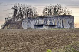 Ligne Maginot - 85 - HASELBERG - (Casemate d'infanterie - double) - Façade nord-est