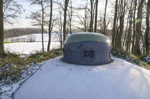 Ligne Maginot - 86 - ASCHENBACH - (Casemate d'infanterie - Double) - Cloche GFM type B