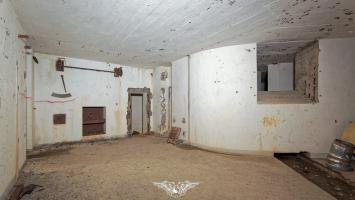 Ligne Maginot - LE CHESNOIS - CHENOIS - (Ouvrage d'artillerie) - Entrée mixte
La salle du mécanisme de la porte à effacement vertical