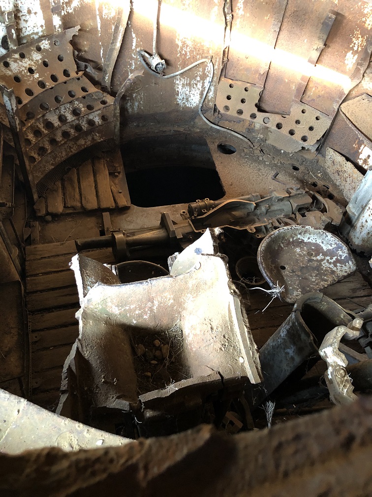 Ligne Maginot - LA FERTE - (Ouvrage d'infanterie) - Bloc 2
Etage supérieur de la tourelle pour deux armes mixtes - Forstenried