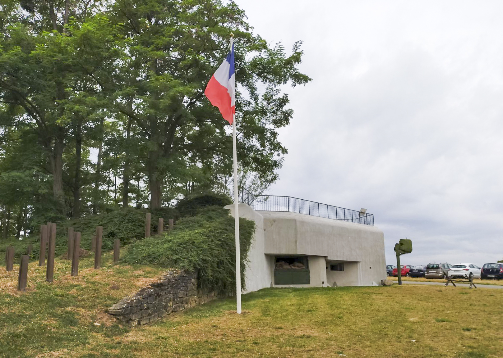 Ligne Maginot - 86 - ASCHENBACH - (Casemate d'infanterie - Double) - La façade nord-est - Julien Boulanger