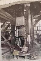 Ligne Maginot - Tourelle de 135 en construction - Cie Gle de Construction Chatillon-Batignolles
Usine de Nantes
Fond 43 Fi 26
Cote ARM 124