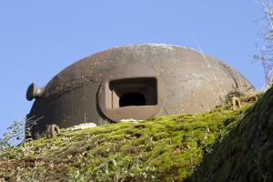 Ligne Maginot - LE CHESNOIS - CHENOIS - (Ouvrage d'artillerie) - Bloc 3
Gros plan de l'une des cloches GFM