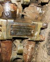 Ligne Maginot - LA FERTE - (Ouvrage d'infanterie) - Bloc 2
L'arme mixte de la tourelle qui fut arrachée par l'action d'explosifs le 18 mai 1940