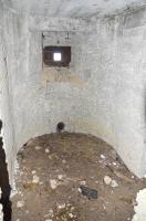 Ligne Maginot - GRAND KOHLBERG NORD - (Blockhaus pour arme infanterie) - Chambre de tir fusil ou FM ? Elle à une forme arrondie malgré qu'elle se trouve entre la chambre mitrailleuse et une autre.
