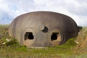 Ligne Maginot - LE CHESNOIS - CHENOIS - (Ouvrage d'artillerie) - Bloc 2
Gros plan de la cloche AM