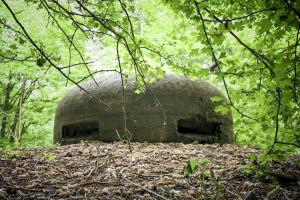 Ligne Maginot - SCHIESSECK - (Ouvrage d'artillerie) - Le bloc 2
La cloche VDP.