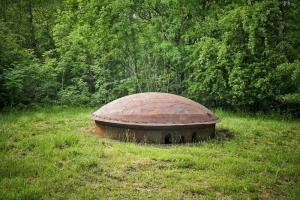 Ligne Maginot - SCHIESSECK - (Ouvrage d'artillerie) - Bloc 7
La tourelle de 75 R 32