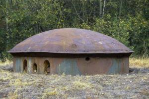 Ligne Maginot - SCHIESSECK - (Ouvrage d'artillerie) - Bloc 7
Tourelle de 75