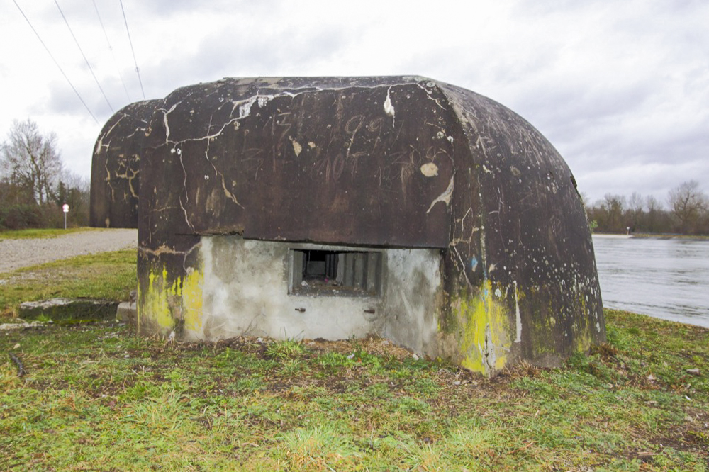 Ligne Maginot - G74 - VILLAGE-NEUF BERGE 2 - (Blockhaus pour arme infanterie) - Vue générale - Les Gardiens du Rhin
