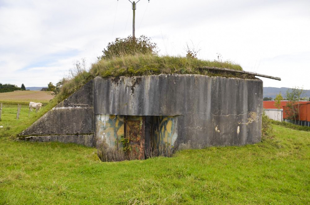 Ligne Maginot - LINSDORF OUEST - (Blockhaus pour canon) - Entrée orientée Nord-Est - D. Froehly