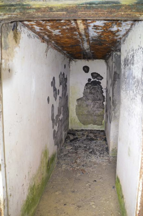 Ligne Maginot - LINSDORF OUEST - (Blockhaus pour canon) - Couloir donnant sur les chambres de tir - D. Froehly