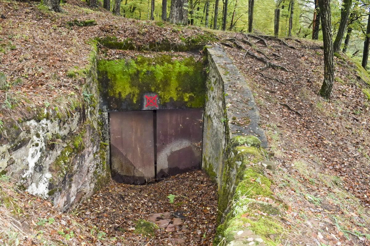 Ligne Maginot - BIESENBERG - (Casemate d'artillerie) - Entrée - Daniel Froehly