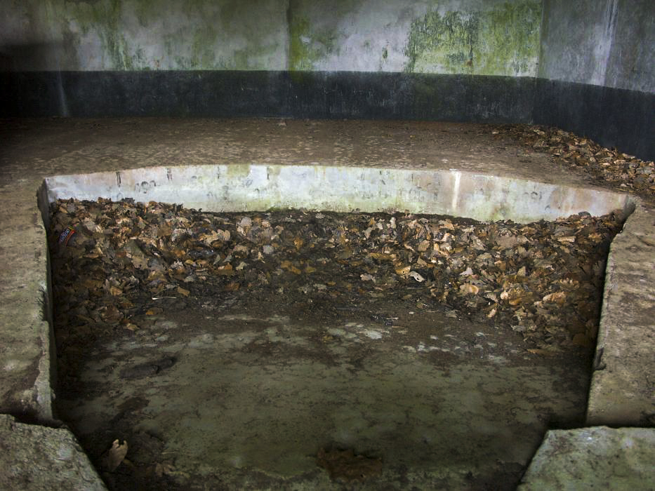 Ligne Maginot - BIESENBERG - (Casemate d'artillerie) - Détail d'un emplacement - Pascal LAMBERT