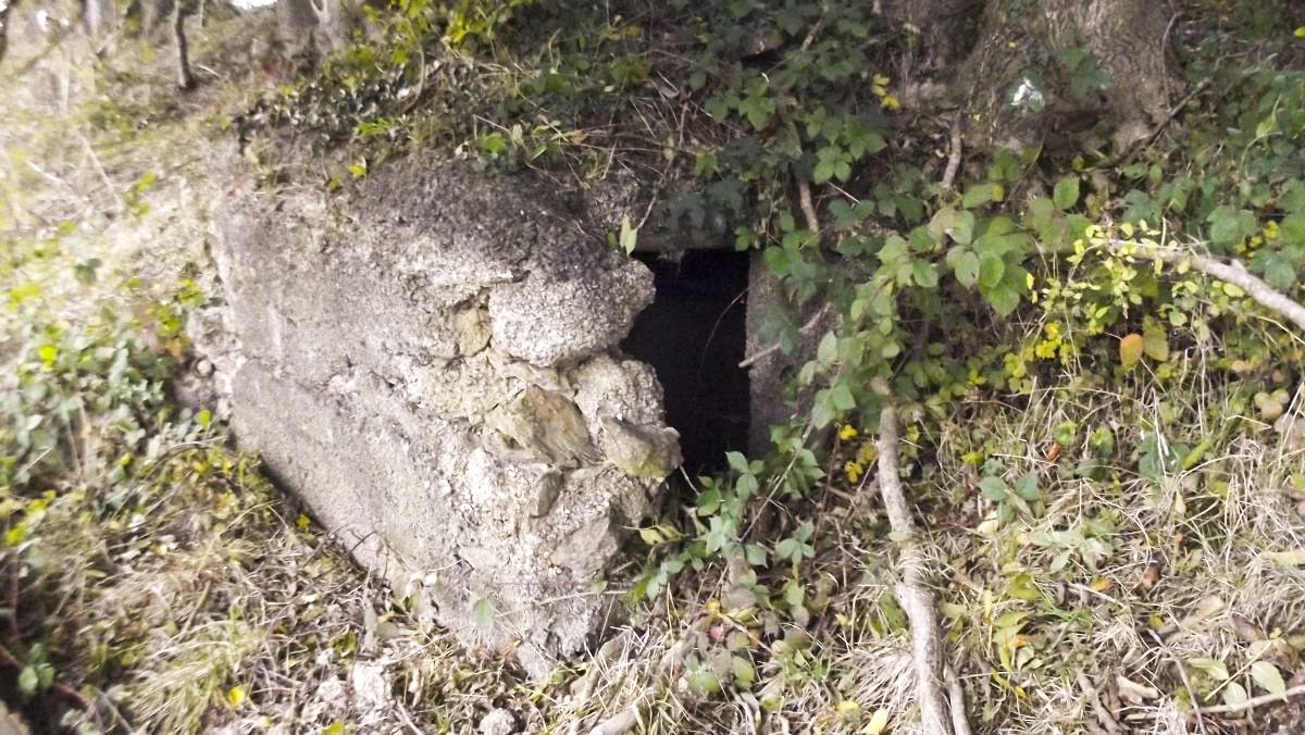 Ligne Maginot - Cuve à mortier de la SERPE - soute (?) attenante - D. Harmand