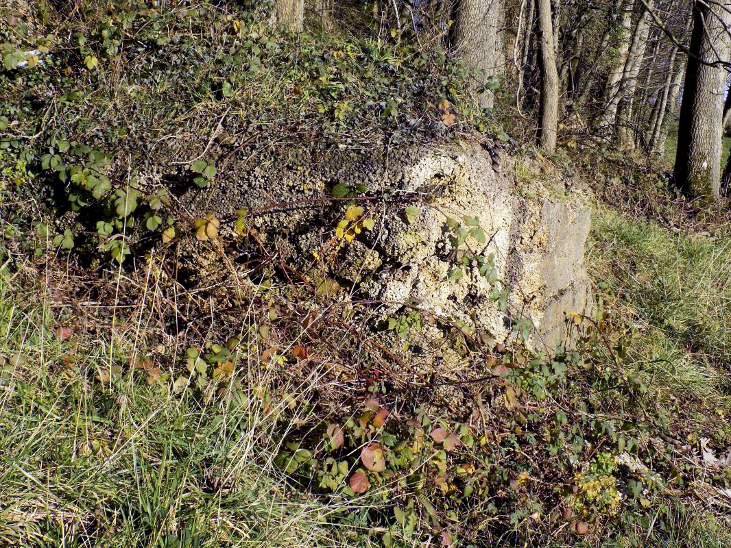 Ligne Maginot - Cuve à mortier de la SERPE - Faces gauche et l'arrière - R Tucker