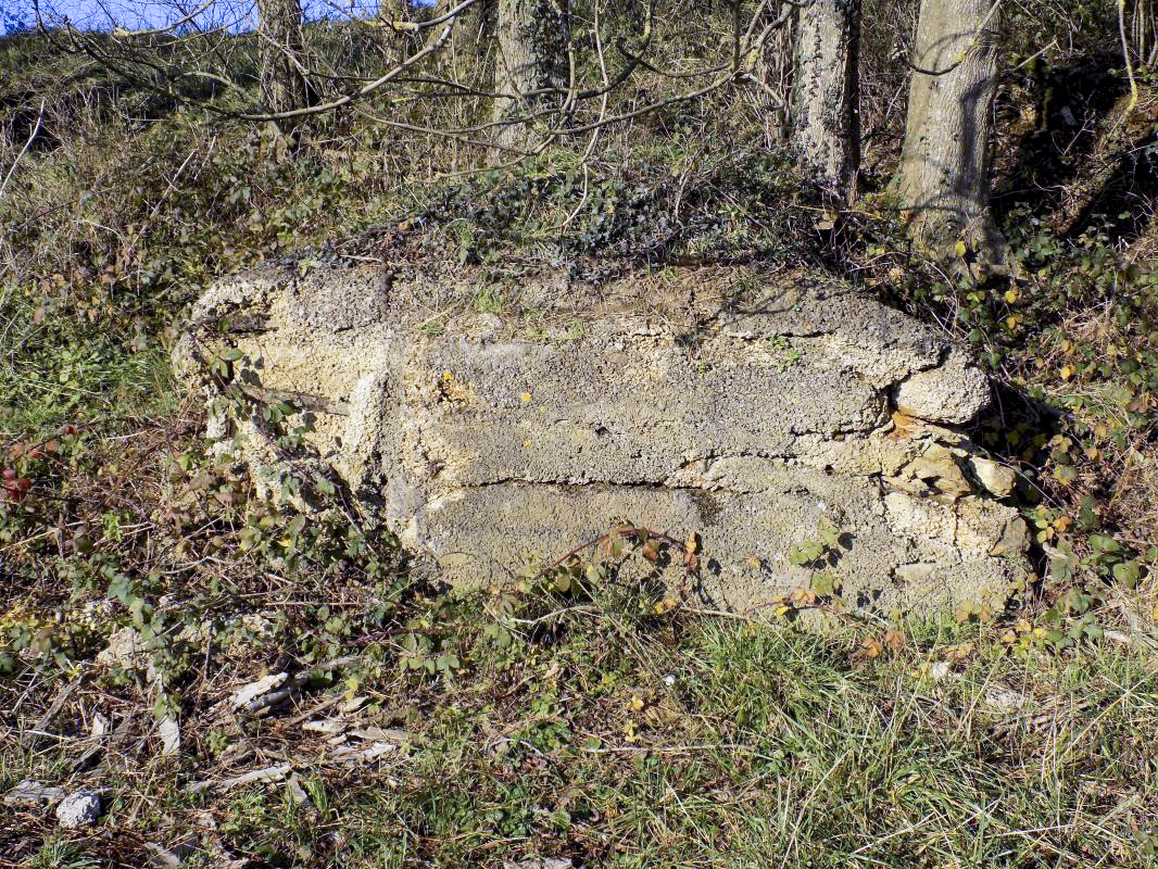 Ligne Maginot - Cuve à mortier de la SERPE - L'arrière - R Tucker
