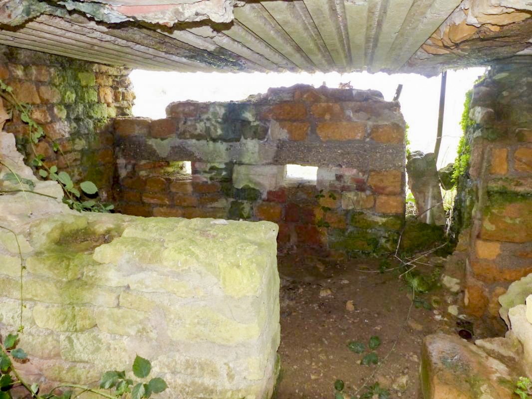 Ligne Maginot - VILLY 2 - MAISON BEAUJET - (Blockhaus pour arme infanterie) - Vue intérieure - David HARMAND