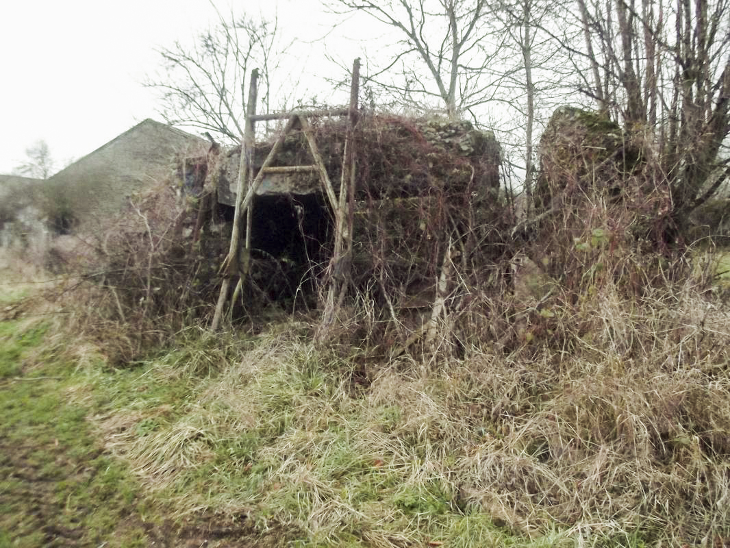 Ligne Maginot - VILLY 4 - MAISON MIART - (Blockhaus pour canon) - Blockhaus antichar - David HARMAND