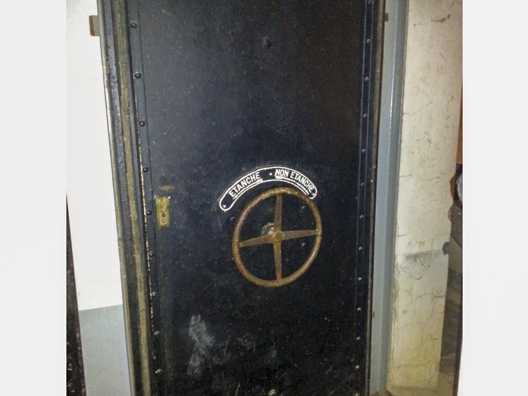 Ligne Maginot - LA FERTE - (Ouvrage d'infanterie) - Bloc 1
Porte étanche  - ELLENA-CUNY