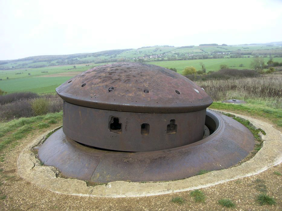 Ligne Maginot - Ouvrage de la Ferté - Ouvrage de la Ferté - Bloc 2
La tourelle pour 2 armes mixtes