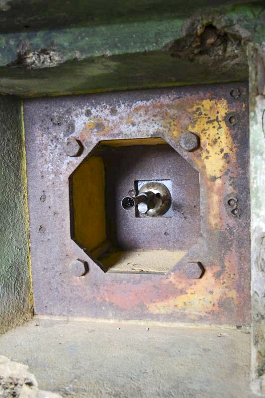 Ligne Maginot - Ouvrage de la FERTE - Bloc 2
Créneau type A pour  FM 24/29 avec le FM monté sur rotule RB