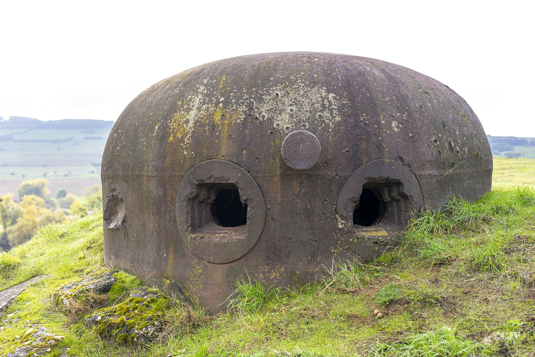 Ligne Maginot - LA FERTE - (Ouvrage d'infanterie) - Bloc 1
Cloche pour AM n° 4 - Lia VERMEULEN